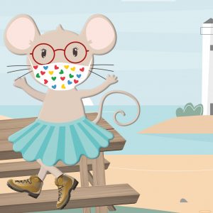 Kit de prensa 10 mascarillas higienicas de tela